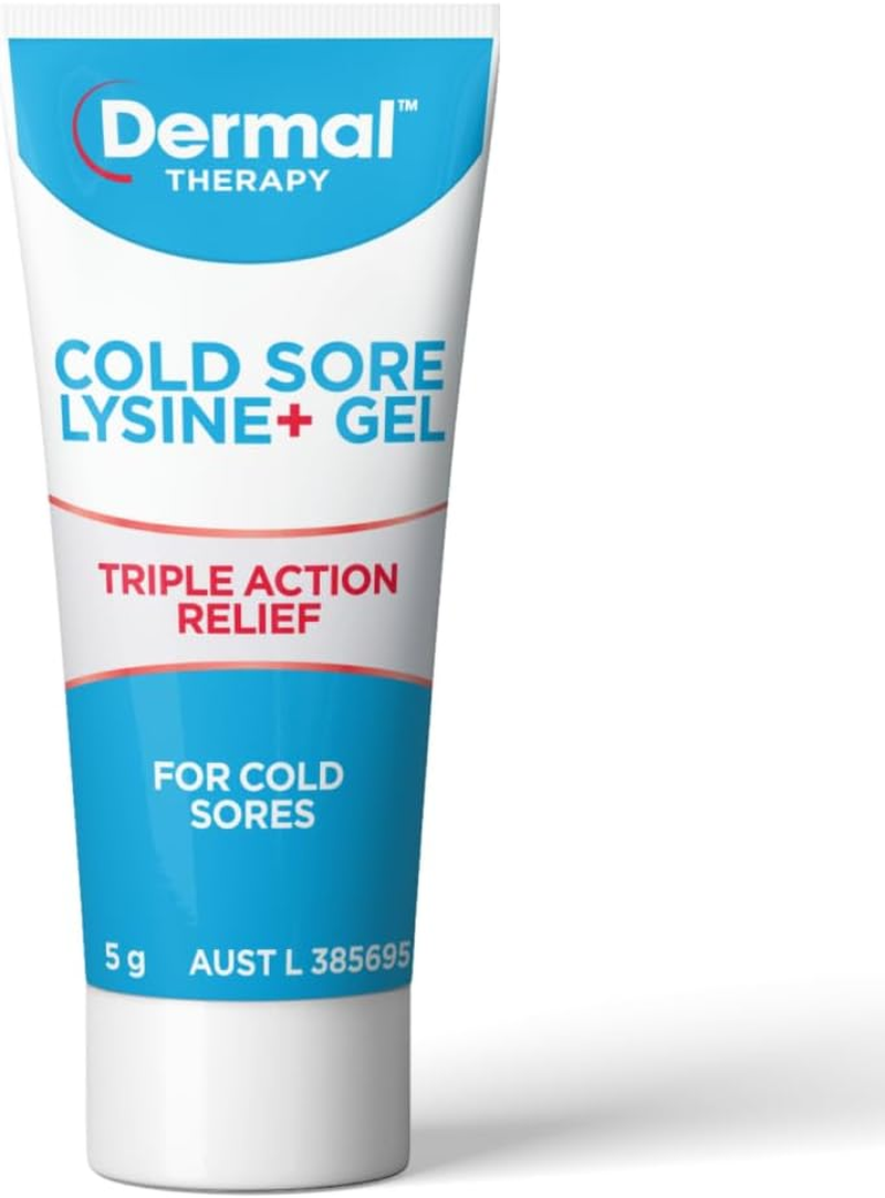 Dermal Therapy Cold Sore Lysine+ Gel | Topical Clear Gel to Relieve Symptoms of Cold Sores | 5G image number 2