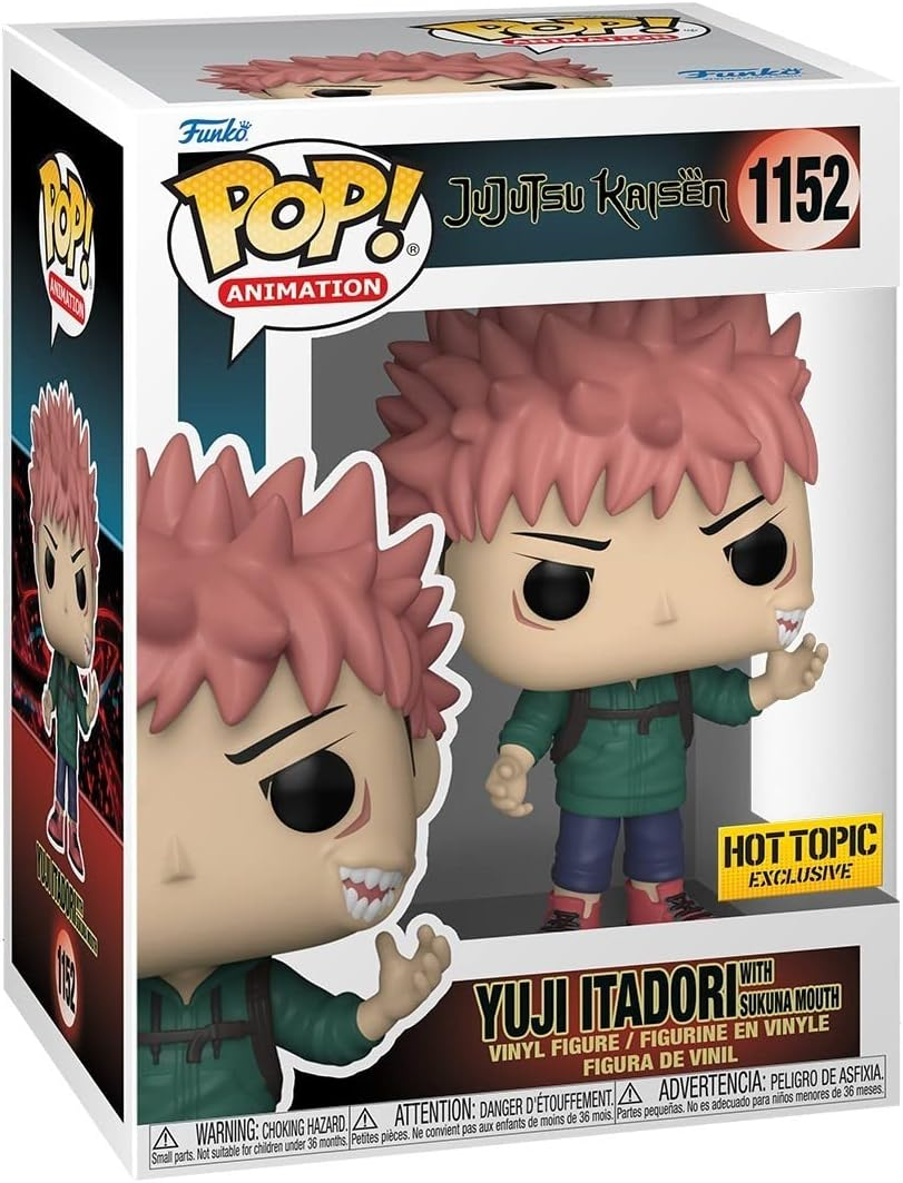 Funko Pop! Jujutsu Kaisen - Itadori Sukuna Mouth Vinyl Figure, 3.75-Inch Height image number 1