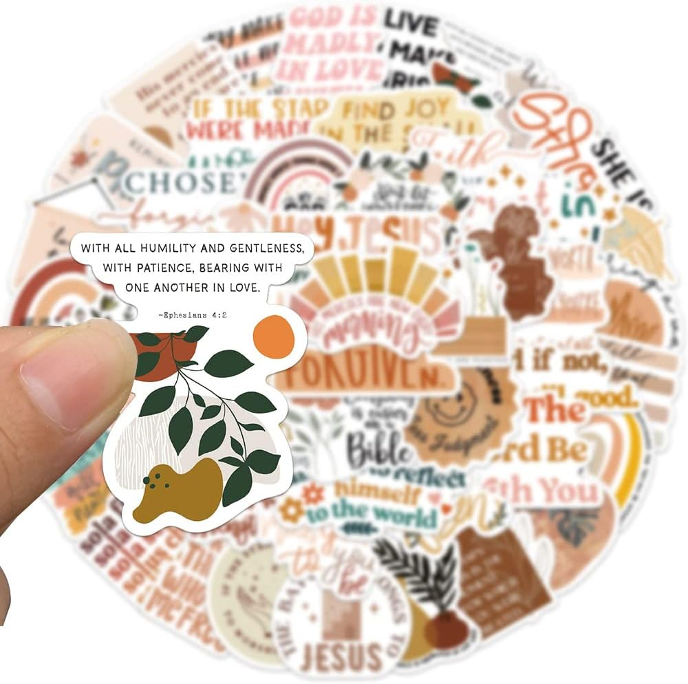 50 Pcs Cute Aesthetic Waterprof Vinyl Anime Stickers Sticker for Water Bottle Laptop Hard Hat Skateboard Automobile Kids Teens Adults Bxmywords