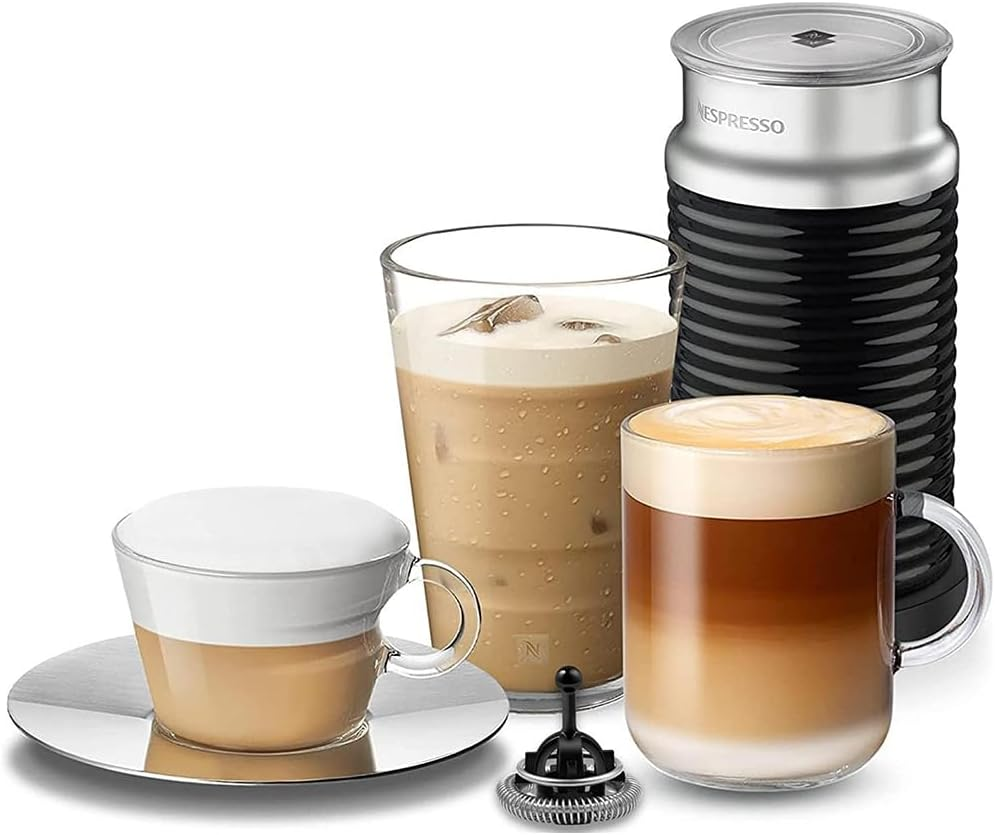 Whisk for Nespresso Aeroccino Milk Frother Replacement Set, Lid and Whisk, 2 Pieces image number 1