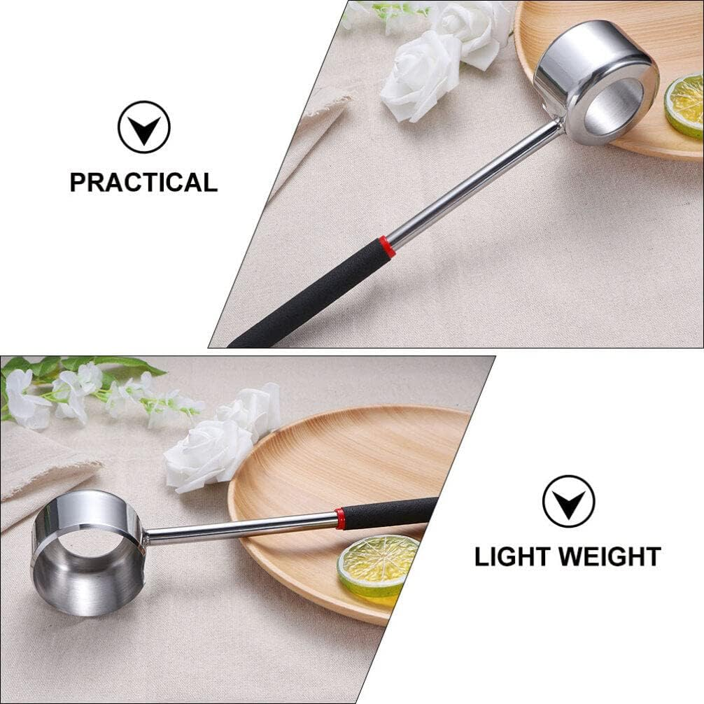 Luxshiny 2Pcs Coconut Opener Tool Stainless Steel Coconut Hammer with Ergonomic Shock Absorbing and Kitchen Gadget for Home and Catering Use image number 6