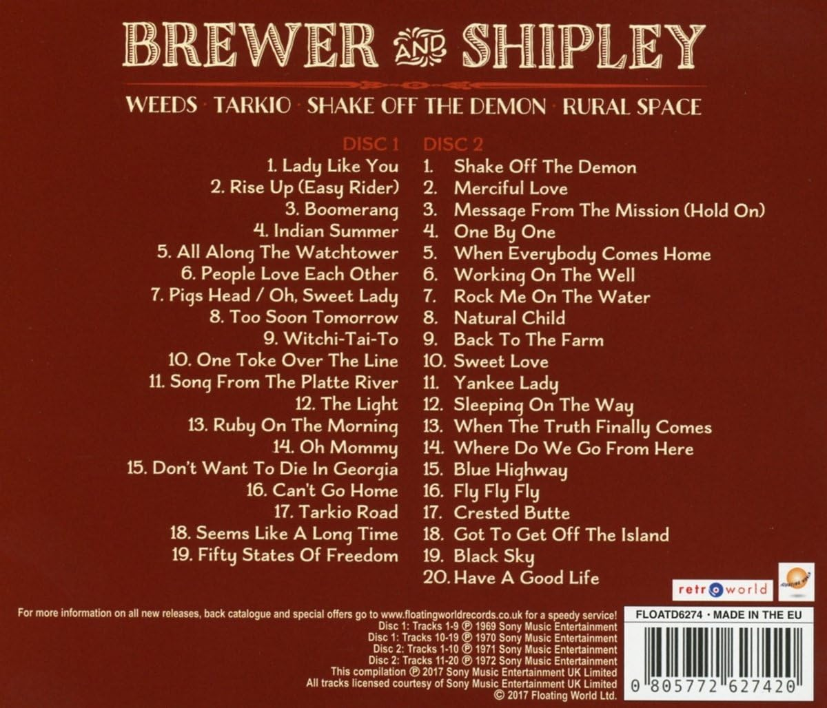 Weeds / Tarkio / Rural Sage / Shake off the Demon