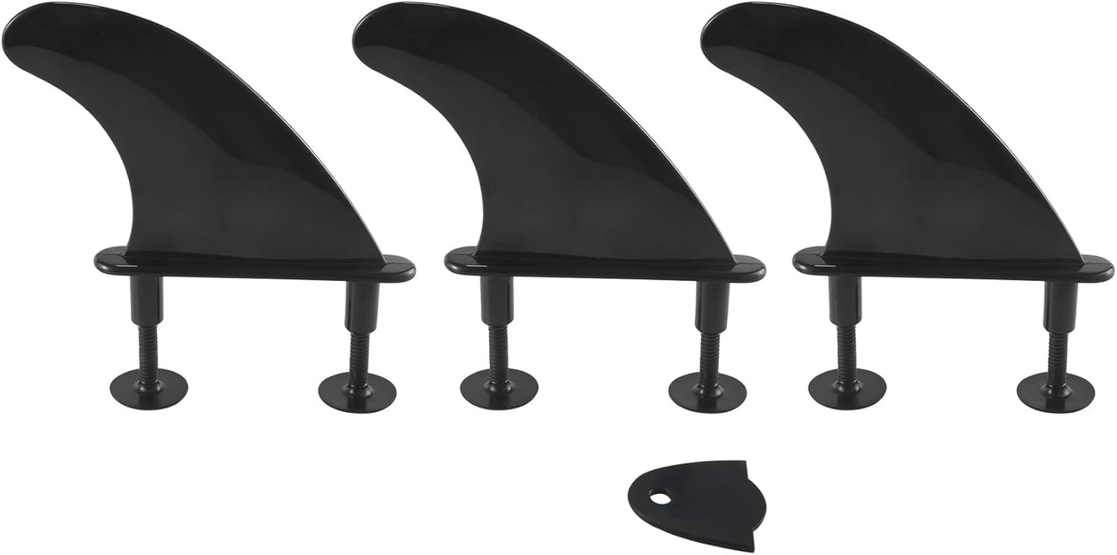 Surfboard Fin Kits Soft Top Surfboard Fins Foam Surf Boards Accessories for Surfing Enthusiasts image number 3