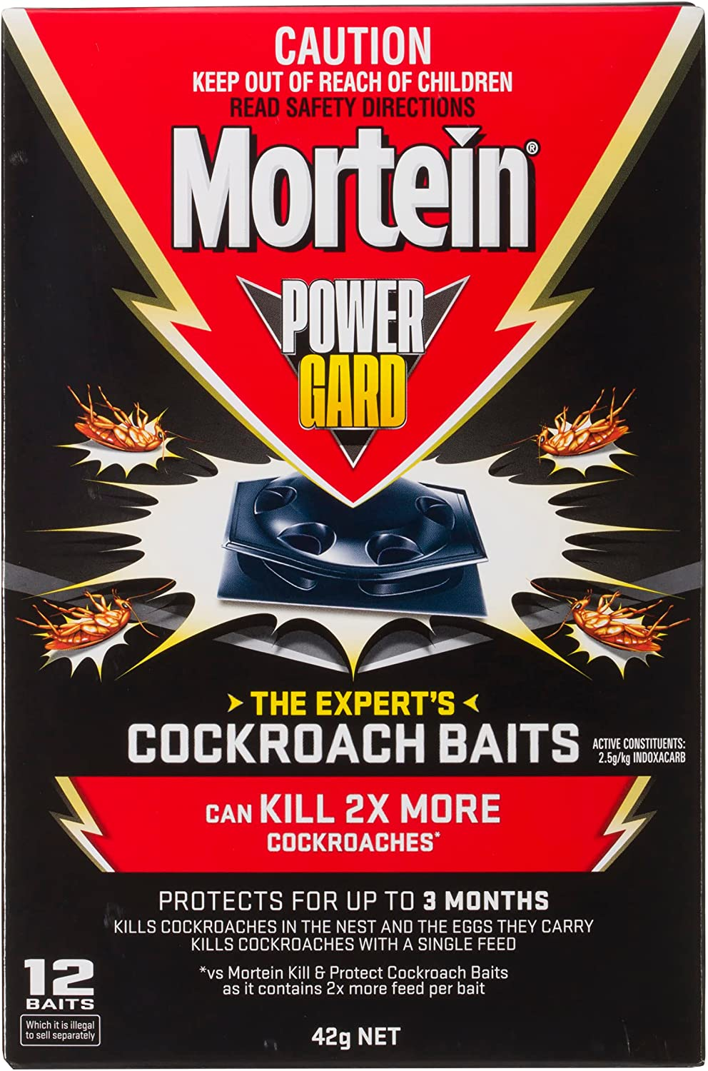 Mortein Powergard Cockroach Baits (12 Baits) image number 5