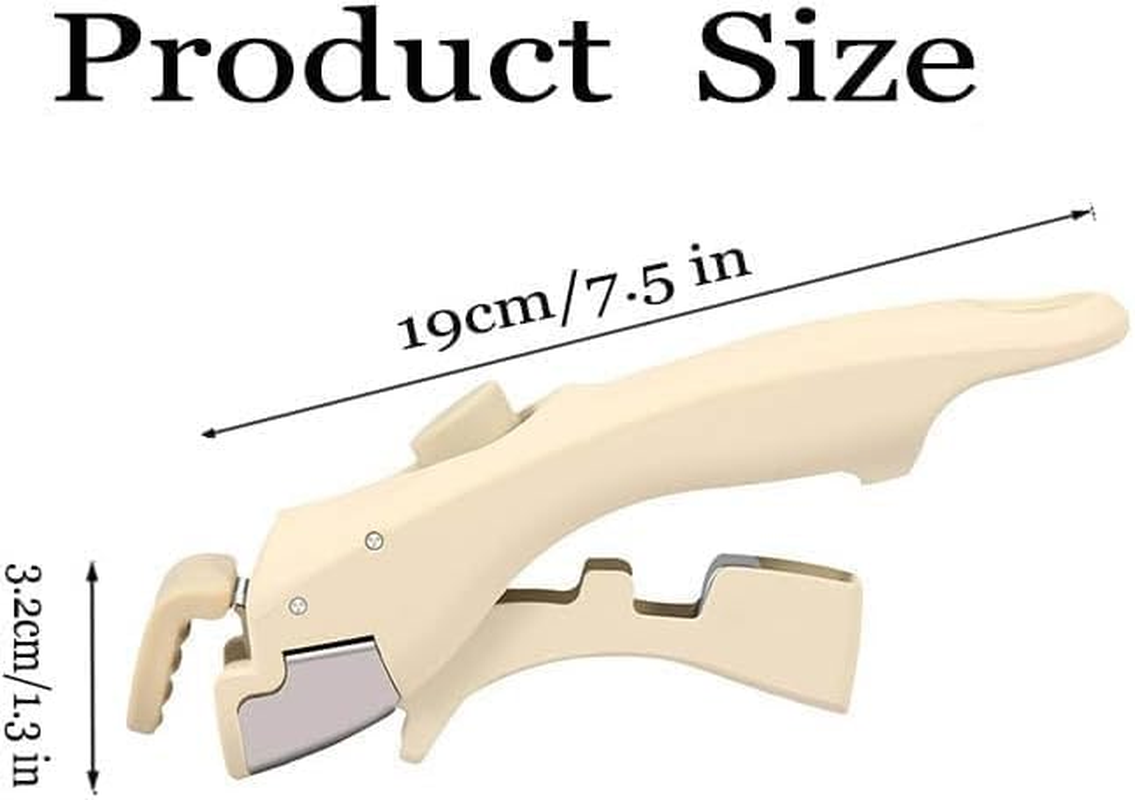 Detachable Universal Pot Handle Clip, 1Pc Detachable Cookware Pan Handled Gripper, Removable Pan Handle for Universal Pot, Beige image number 5