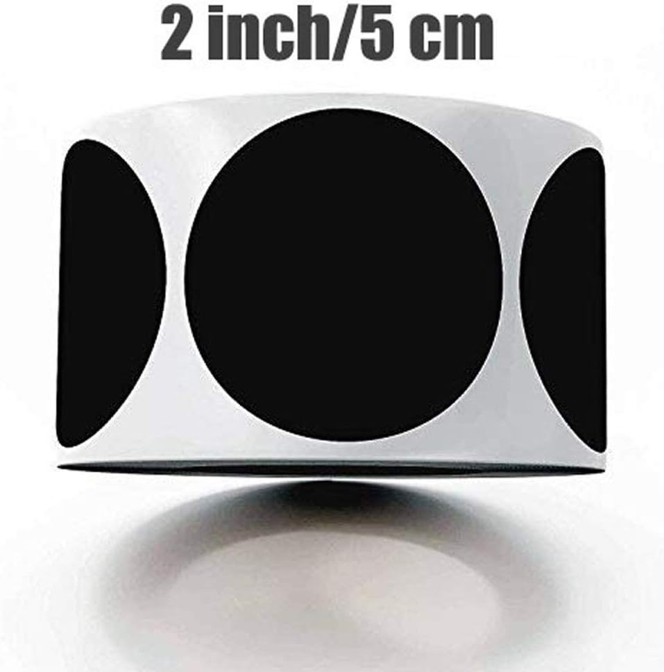 120Pcs Chalkboard Labels Stickers Removable Waterproof Blackboard Sticker Label for Jars Glass Bottle Kids (Round)