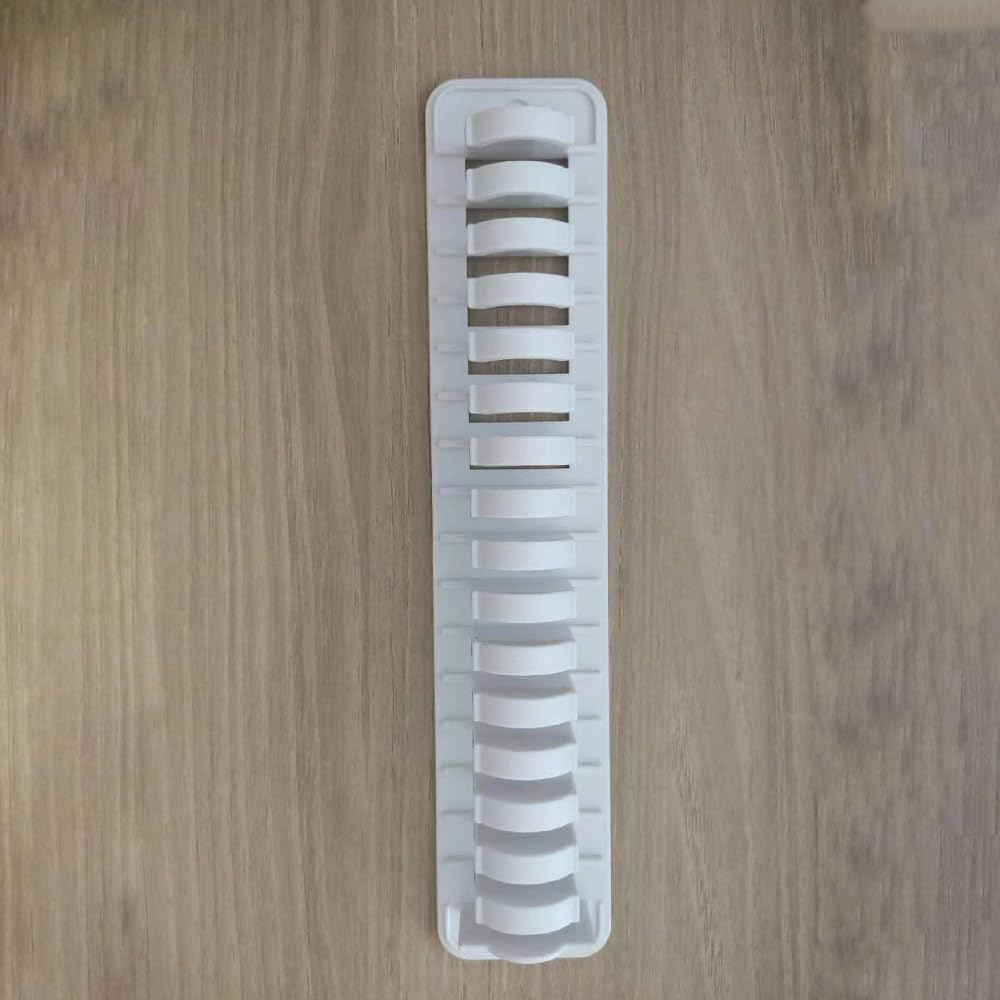 1PCS Hat Organizer for Baseball Caps, Baseball Cap Organizer, Hat Storage Display Hat Hanger Adhesive/Wall Drilled for Door, Bedroom, Closet Adhesive Hat Organizer Hooks Holder (White) image number 5