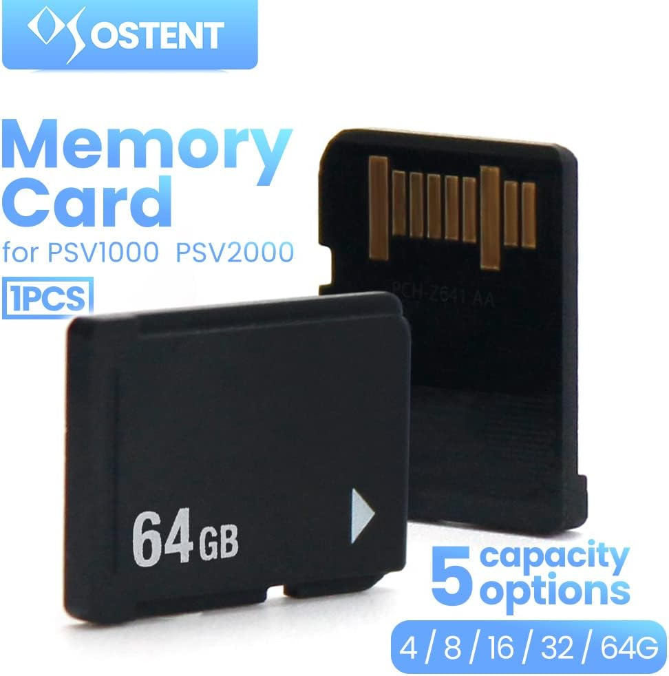 OSTENT 64GB Memory Card Stick Storage for Sony PS Vita PSV 1000/2000 PCH-1000/PCH-2000 Console PCH-Z641 image number 6