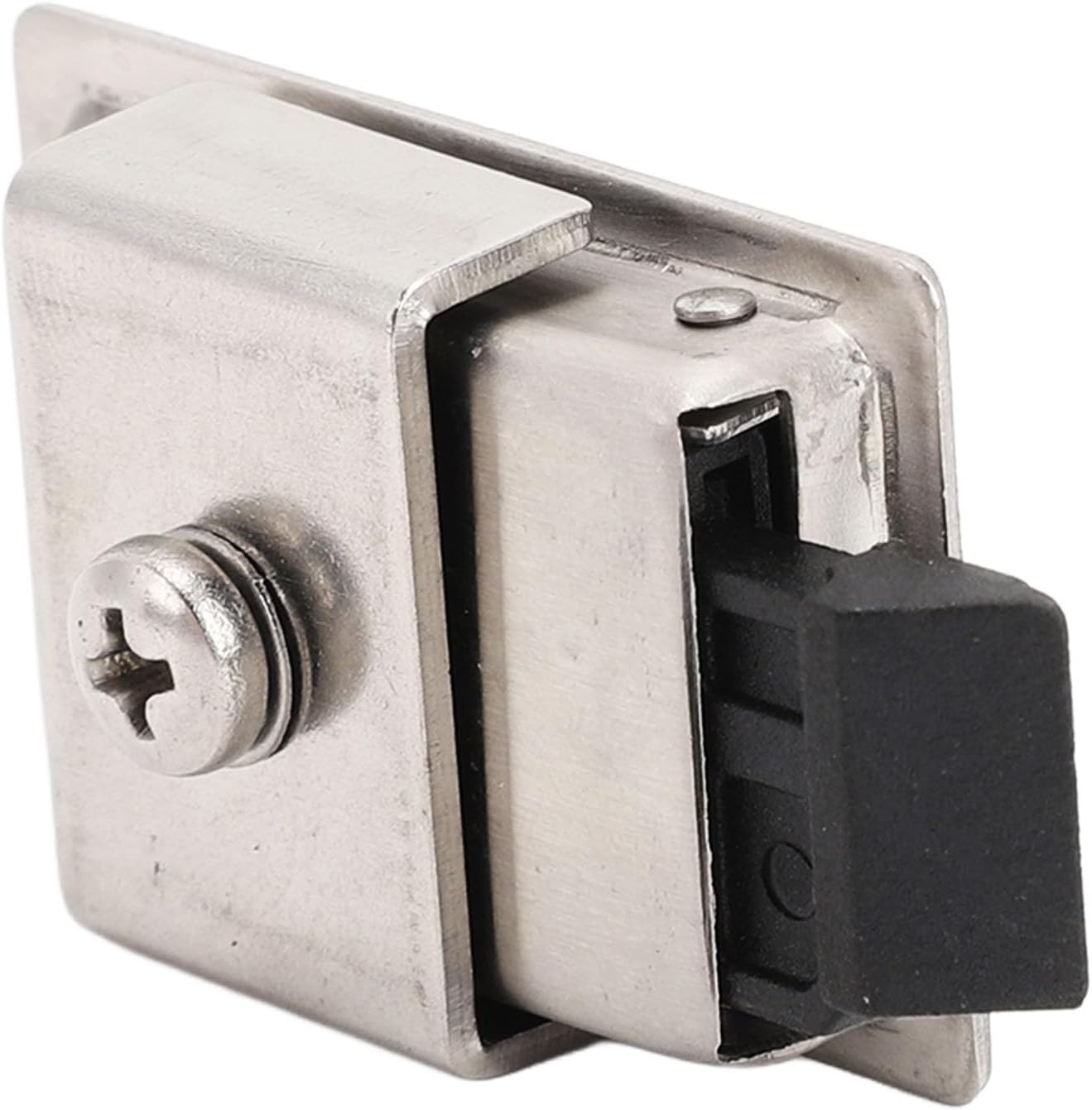 Jectse Stainless Steel Tool Box Latch, Flush Mount Toolbox Handle Latch Fit Paddle Handle Latch, for Caravan Truck Camp Motorhome, Pack of 2 image number 3