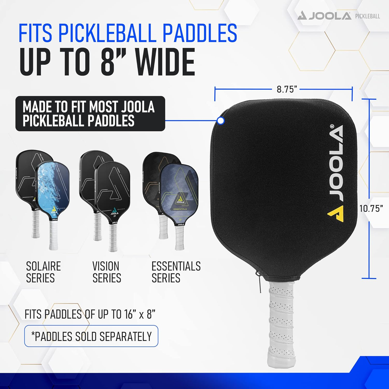 JOOLA Pickleball Paddle Cover - Neoprene Sleeve for JOOLA Pickleball Paddles - Pickleball Accessory and Gift image number 5