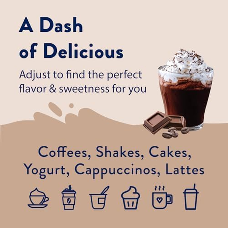 Jordan'S Skinny Syrups | Sugar Free Mocha Syrup | Healthy Flavors with 0 Calories, 0 Sugar, 0 Carbs | 25.4 Fl Oz (Pack of 2) image number 2