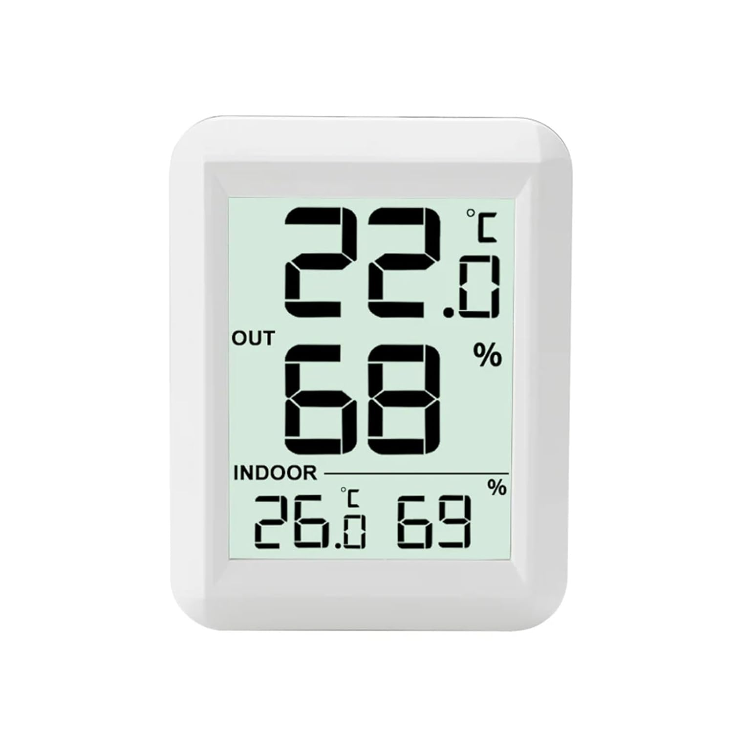 FT0423 Digital LCD Wireless Thermometer Hygrometer Transmitter Sesnor Home Temperature Humidity Monitor Meter Weather Station