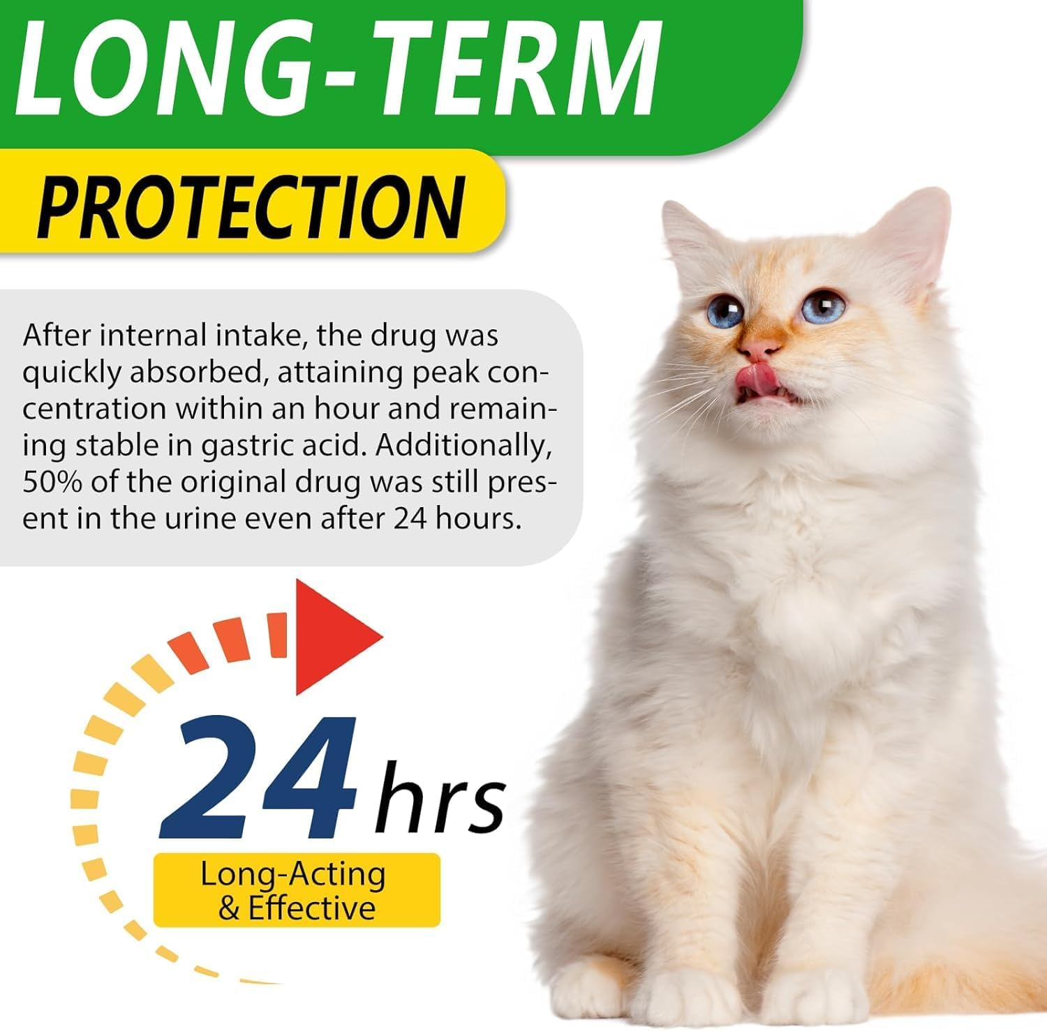 Natural Antibiotics for Cats 60Ml | All-Natural Cat Antibiotic Supplement for Allergy & Itch Relief | Supports Immune Health & Overall Wellness | Delicious Chicken Flavour image number 3