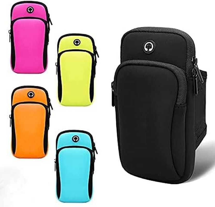 Mobile Phone Case for Running, Jogging, Sports | Mobile Phone Holder, Sports Armband Mobile Phone Holder, Arm Bag, Wrist Bag, Smartphone Armband (Blue)