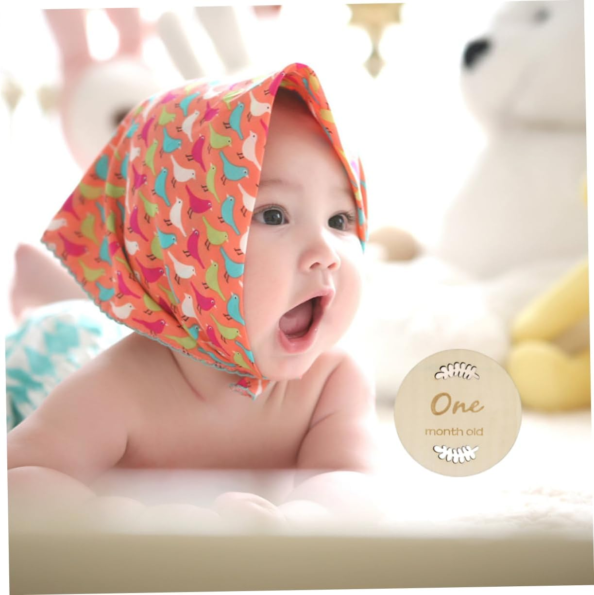 Creative Milestone Cards Fun Birth Month Days Tracker for Newborn Photos Keepsakes Shower Self Adhesive Fashionable Design