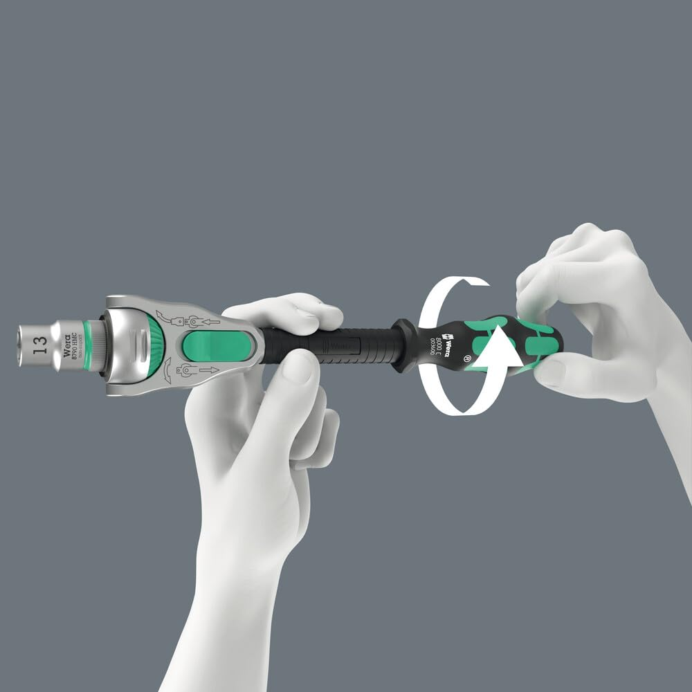 Wera 8000 Speed Ratchet, 1/2-Inch X 277 Mm Size image number 1