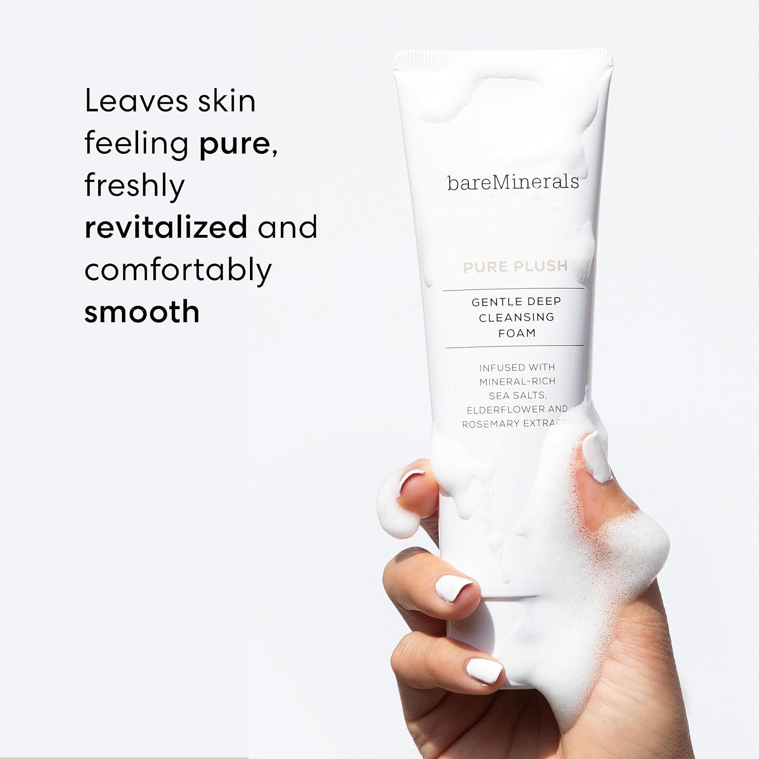 Bareminerals Pure Plush Deep Cleansing Foam, 120 Gram image number 3