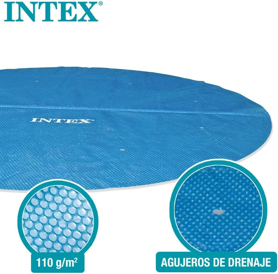 INTEX 28010 - Solar Pool Cover, Fits 8' Easy Set image number 2