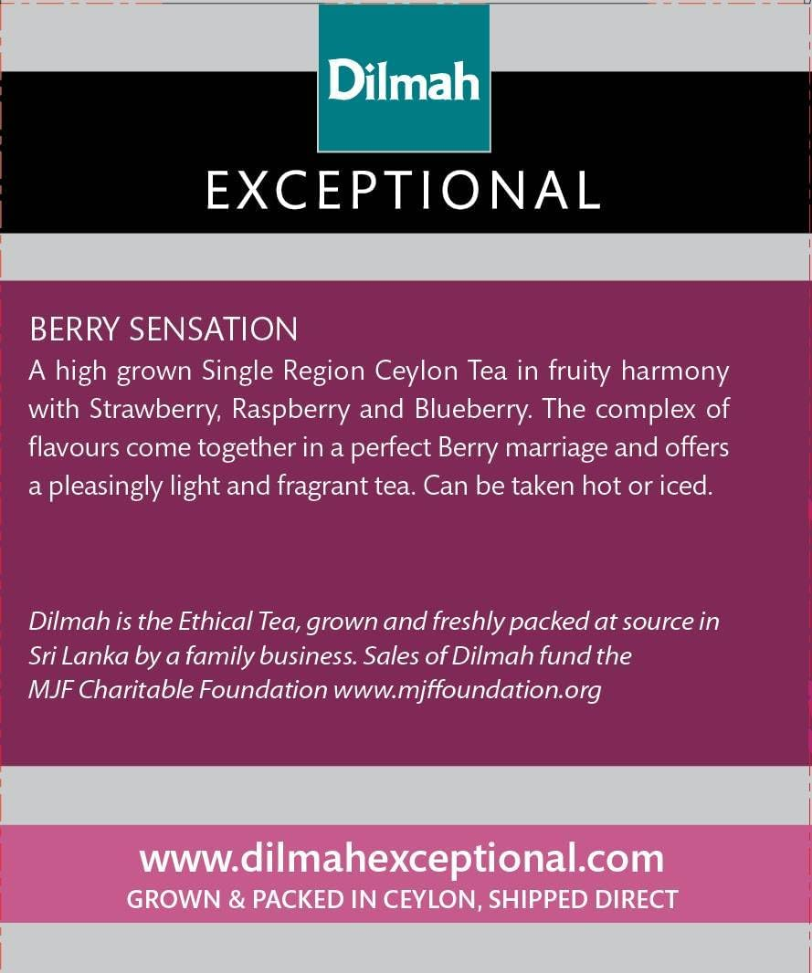 Dilmah Exceptional Berry Sensation, 40 Grams image number 2