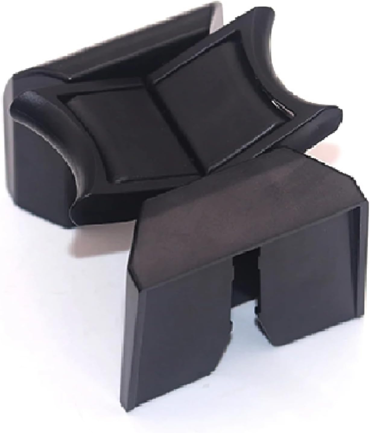 Rynplex Car Center Console Water Cup Holder Drink Stand Insert Divider Board, for Toyota, for Prado LC150/LC120/LC200, for Land Cruiser Car Cup Holder Divider(Lc150 Holder Divider) image number 2