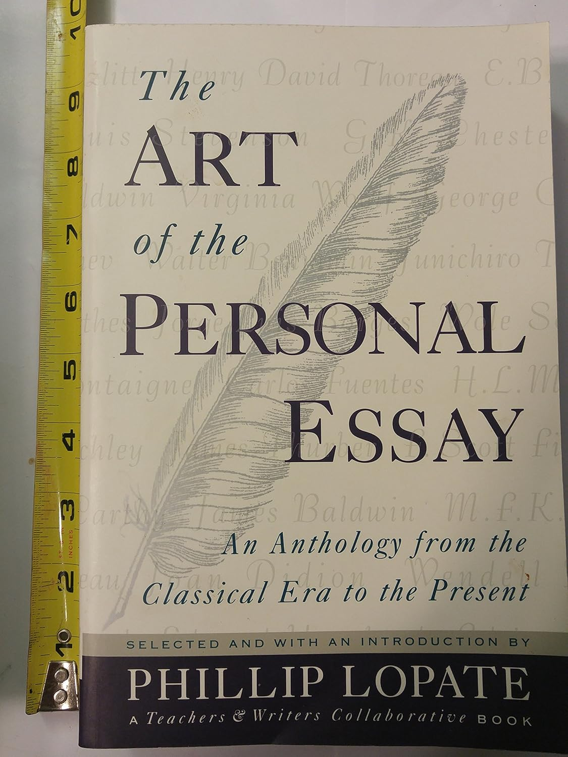 The Art of the Personal Essay: an Anthology from the Classical Era to the Present image number 1