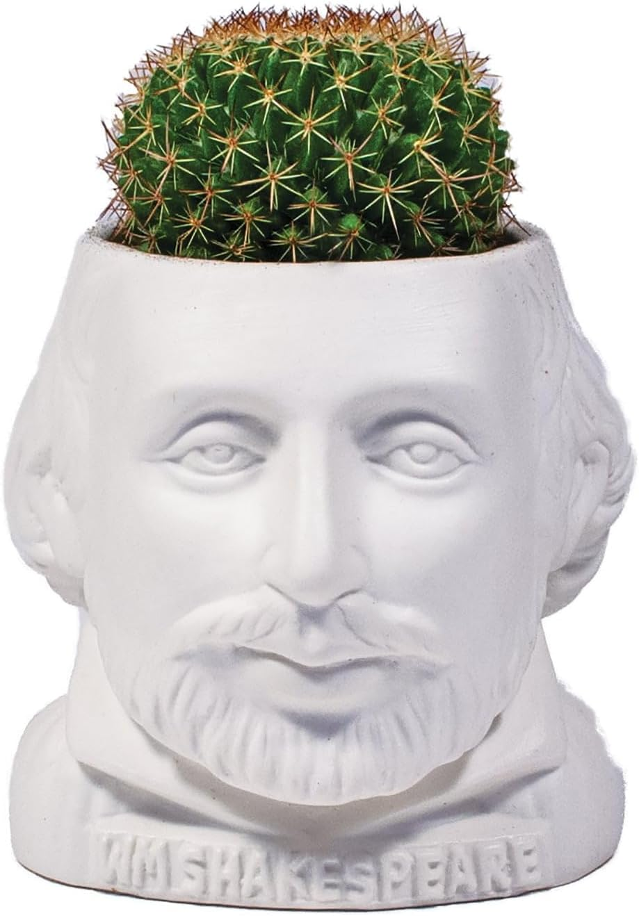 Unemployed Philosophers Guild William Shakespeare Planter image number 2