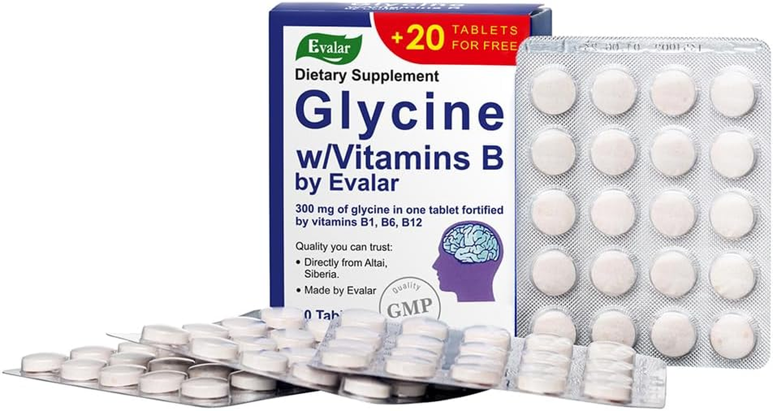 Glycine Forte Evalar 60 Tabs Глицин Форте Эвалар