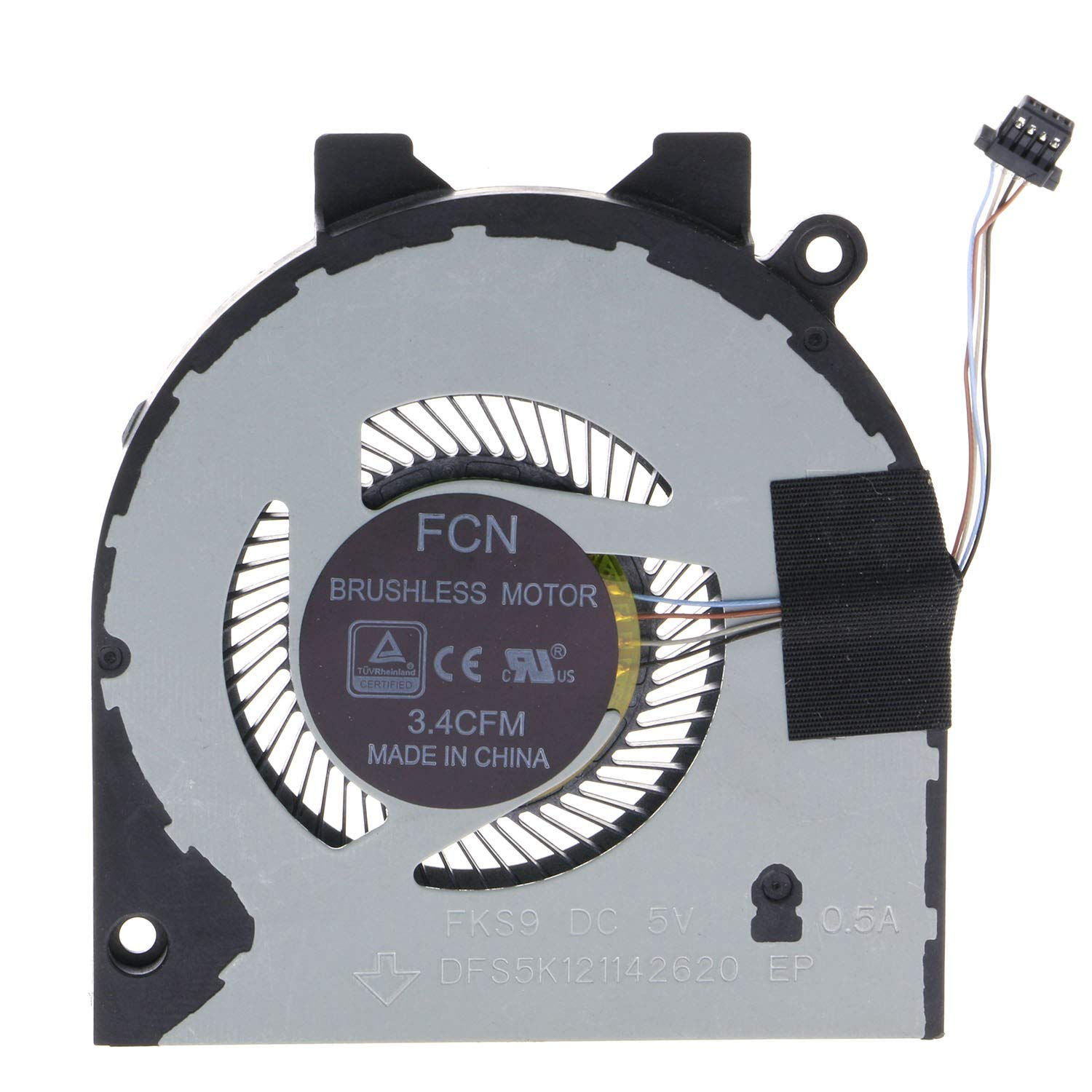 Cooling Fan for DELL INSPIRON 5482 P93G 5488 5580 5581 5481 0G0D3G G0D3G image number 1