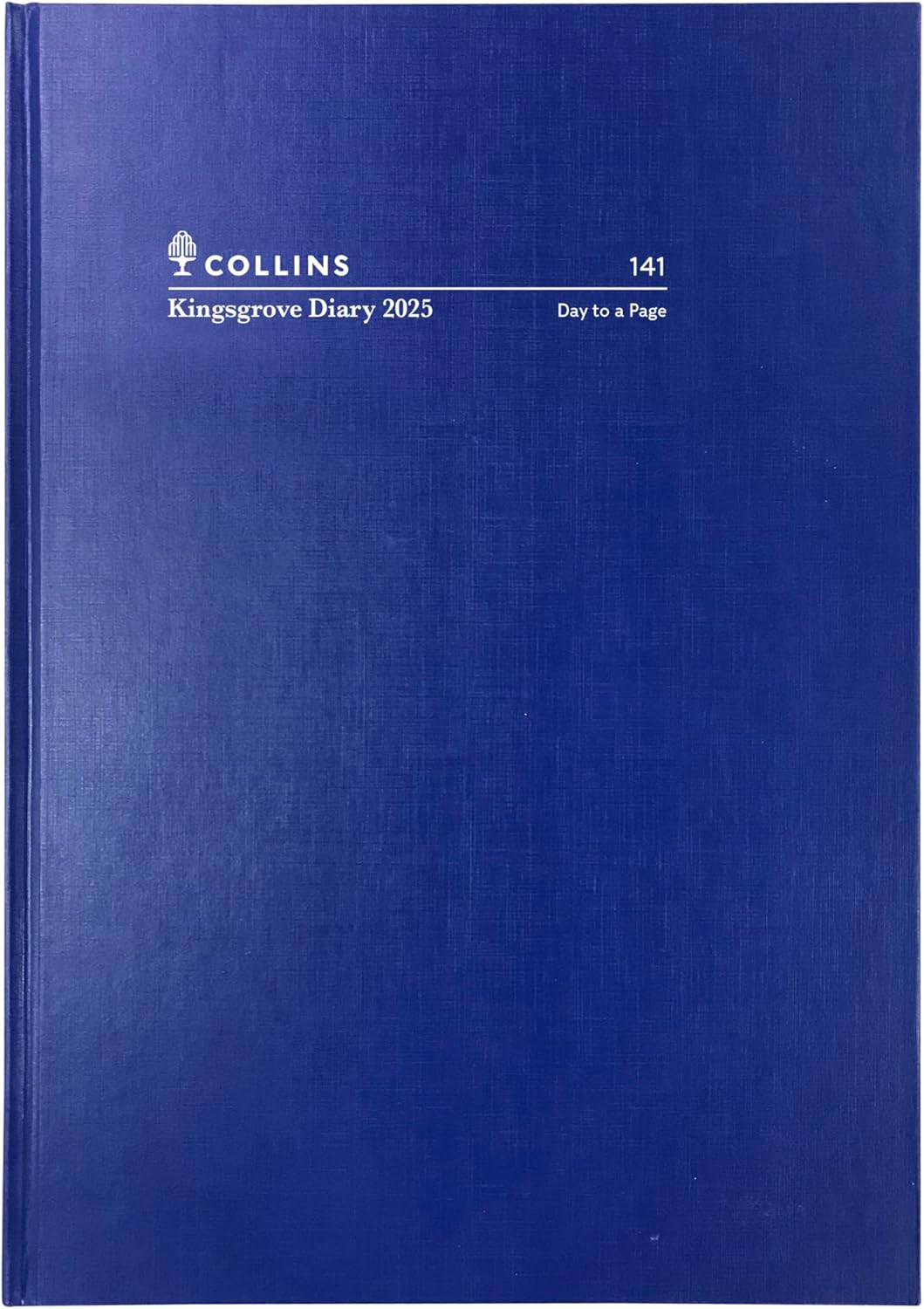 Collins Kingsgrove - A4 Day to Page Calendar Year Diary/Planner - 2025 Blue image number 1