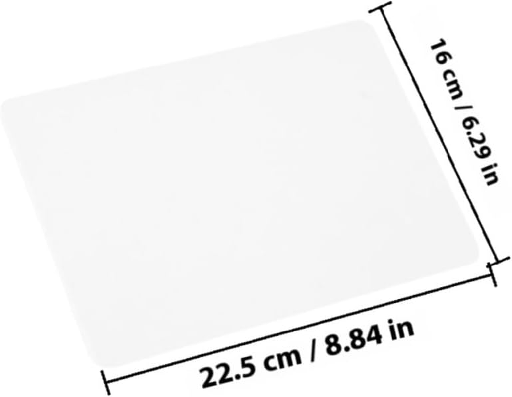 NIYANGLE 100Pcs Clear Thermal Laminating Sheets Matte Plastic Film with Rounded Corners for Document and Photo Protection Office School Supplies image number 5