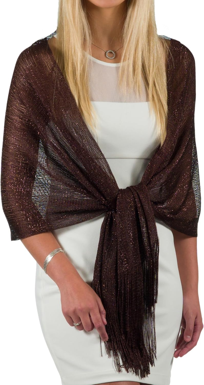 Shineglitz Shawls and Wraps for Evening Dresses, Womens Shawls and Wraps, Dressy Shawls and Wraps for Evening Wear