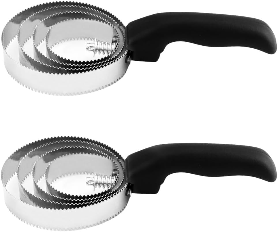 2Pcs Stainless Steel Curry Comb Horse Brush 4 Rings Rubber Horse Curry Comb for Cow Sheep Dog Goat Horse Brush Supplies image number 4