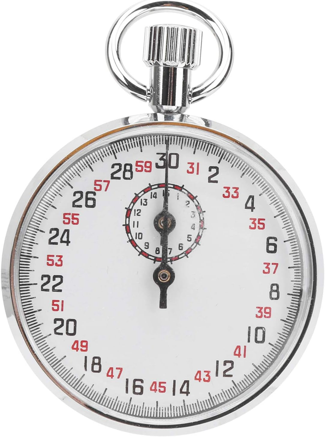 Mechanical Stopwatch, Sports Chronograph Running Timer Handheld Stopwatch for Sports Referee Running Cycling Count Timer Competitions Games, Mechanical Stop Watch image number 6