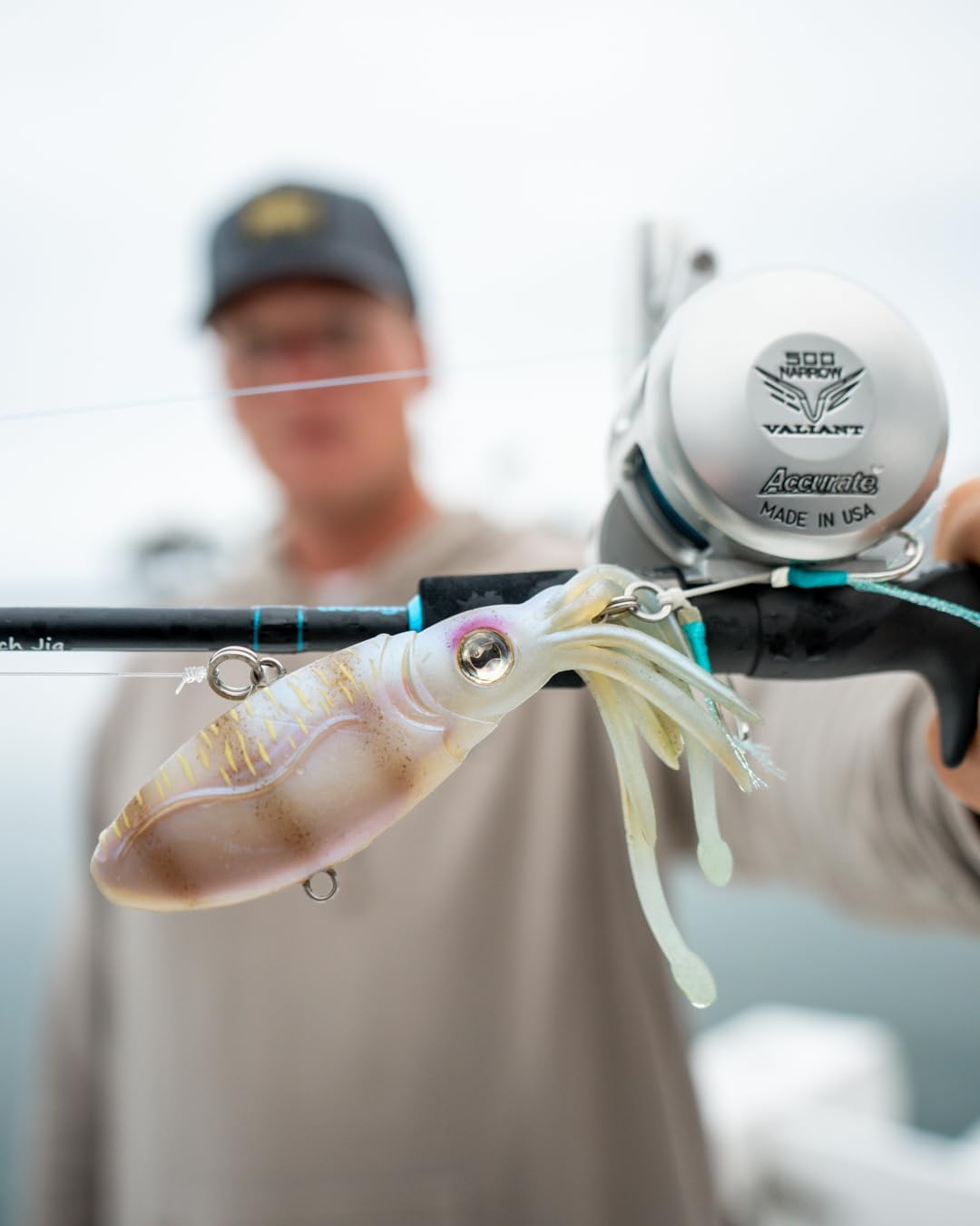 Nomad Design Squidtrex 130 Vibe 130Mm - 92G Lures - Soft Offshore Soft Vibe OTGR - Orange Tiger 130Mm - 92G image number 5