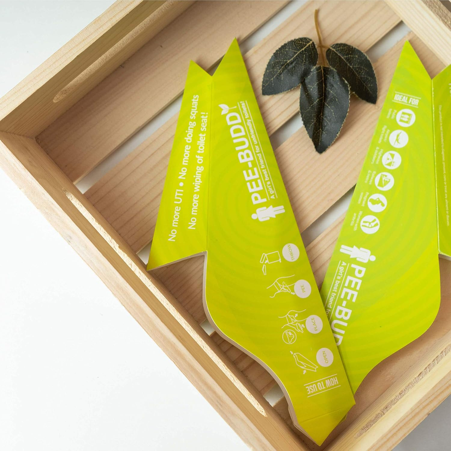 Peebuddy 40 Funnels Portable Female Urination Device | Recyclable Disposable Urinal Funnel | Travel, Camping, Hiking and Outdoor Activities | Discreet and Compact Stand and Pee Funnel for Women, Girls image number 4