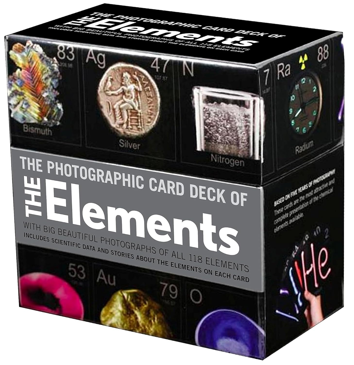 Photographic Card Deck of the Elements: with Big Beautiful Photographs of All 118 Elements in the Periodic Table
