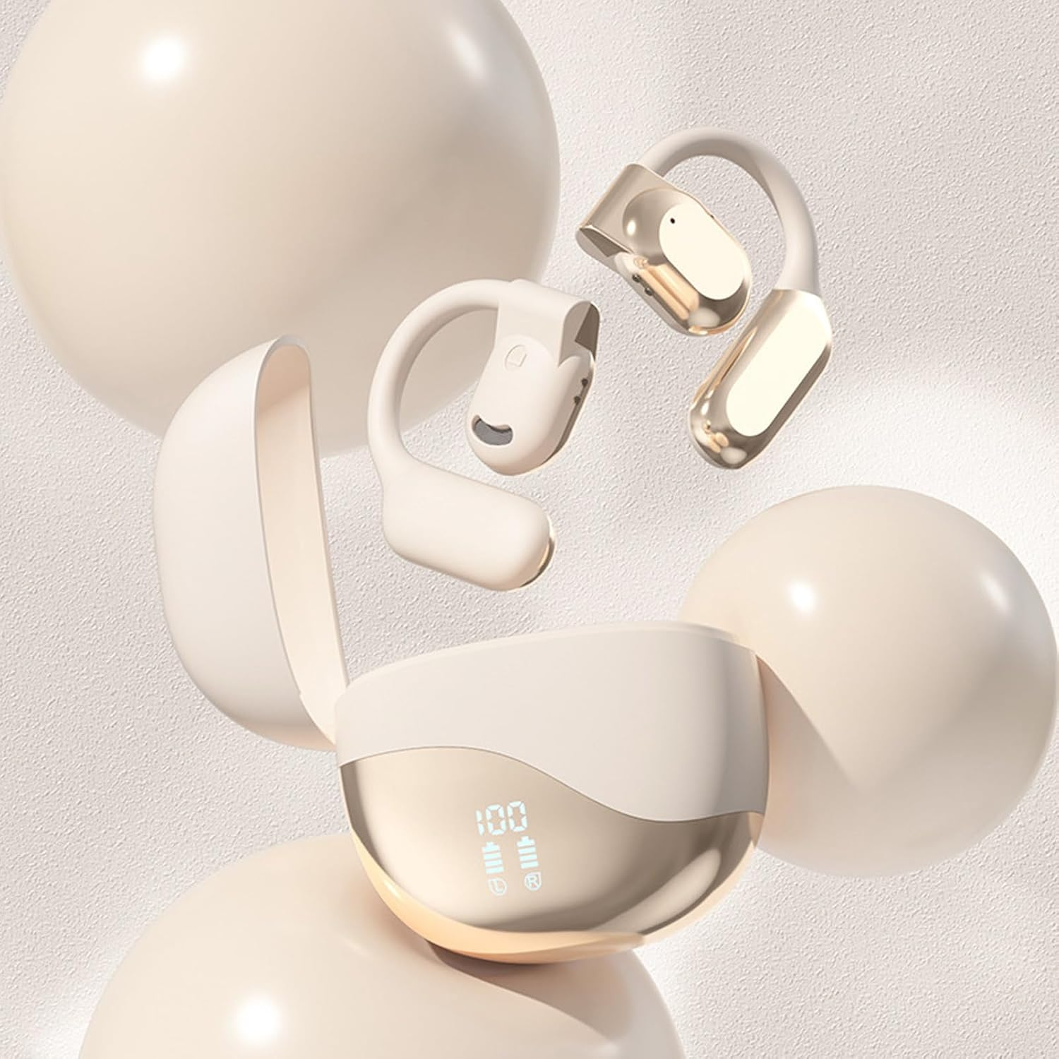 Translation Earbuds Real Tim144 Languages and Accents, AI Language Translation Earbuds, Two Way Real Time Translation Device with Bluetooth and APP, Language Translator Earbuds image number 6