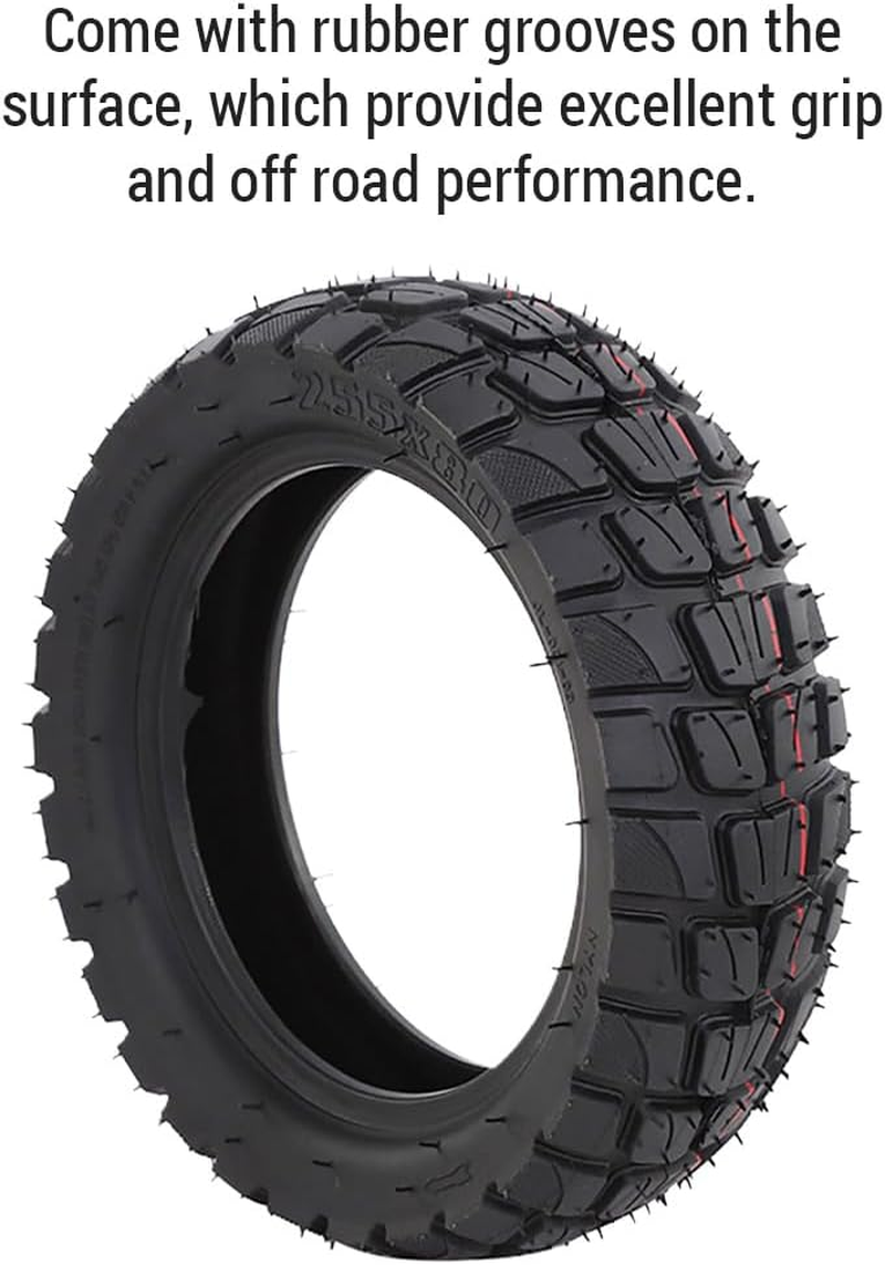 255X80 10 Inch Rubber Off-Road Inner Tube Off-Road Compatible for M4 Electric Scooter image number 5