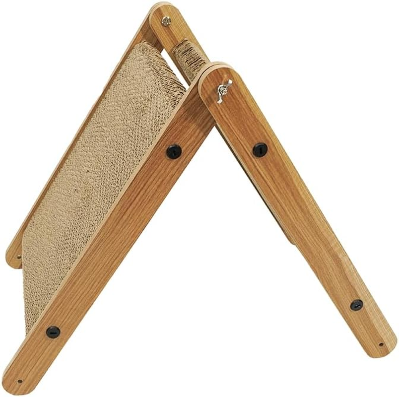 Cat Scratcher Multi-Functional Triangle Cat Scratching Pad with Replaceable Parts Large Triangular Design Indoor Cat Scratching and Play