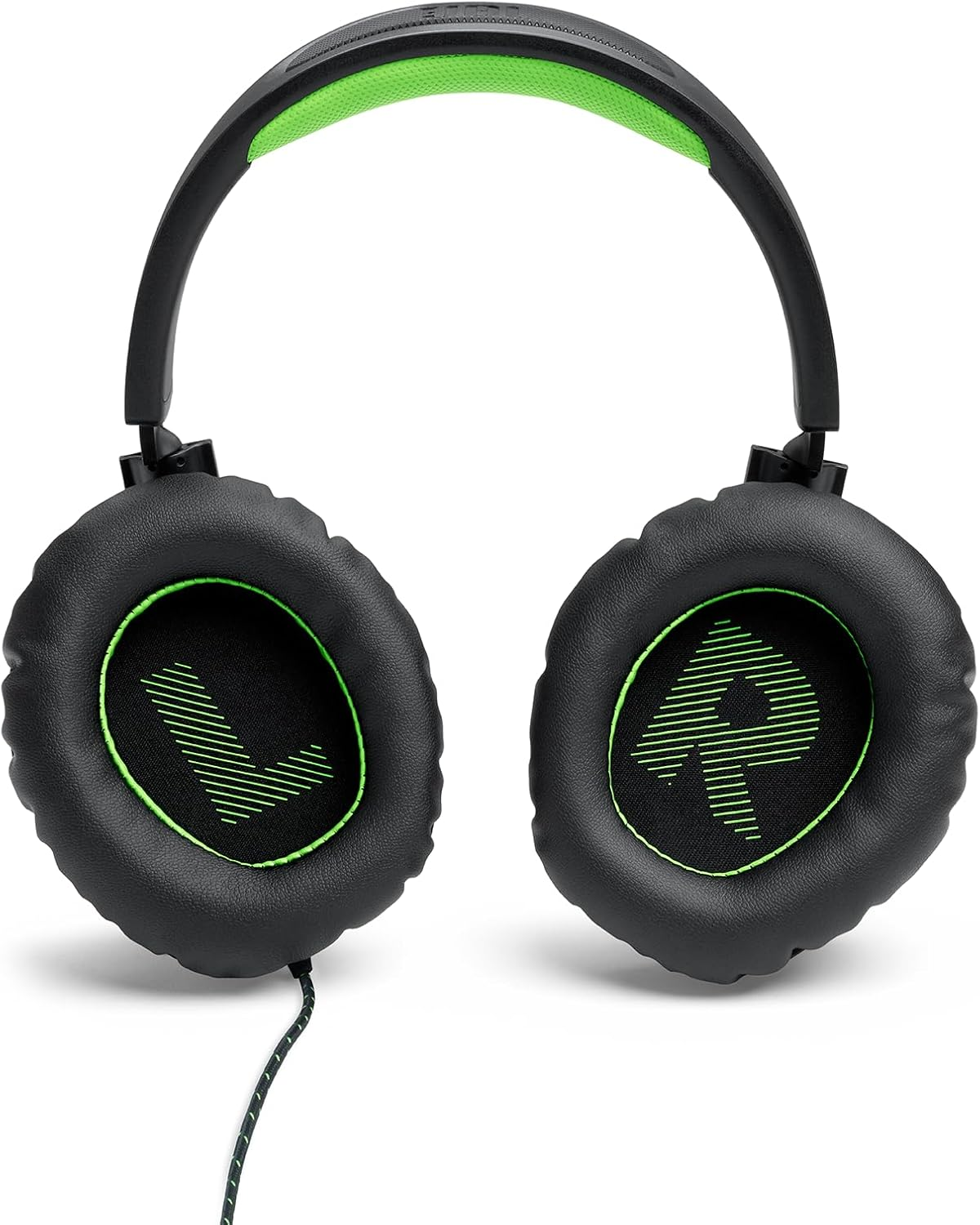 JBL Quantum 100X Xbox Version Headset, Black Green image number 4