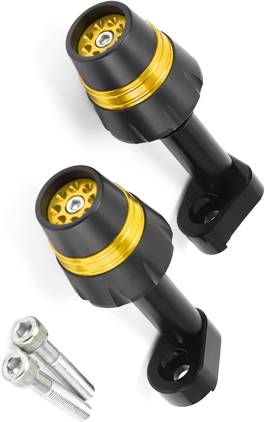 Motorcycle Frame Slider Crash Protector Bobbins Falling Protection Accessories for Yamaha YZF R3 R25 2014 2015 2016 2017 2018 YZFR25 YZFR3 2015 (Color : Gold) image number 2