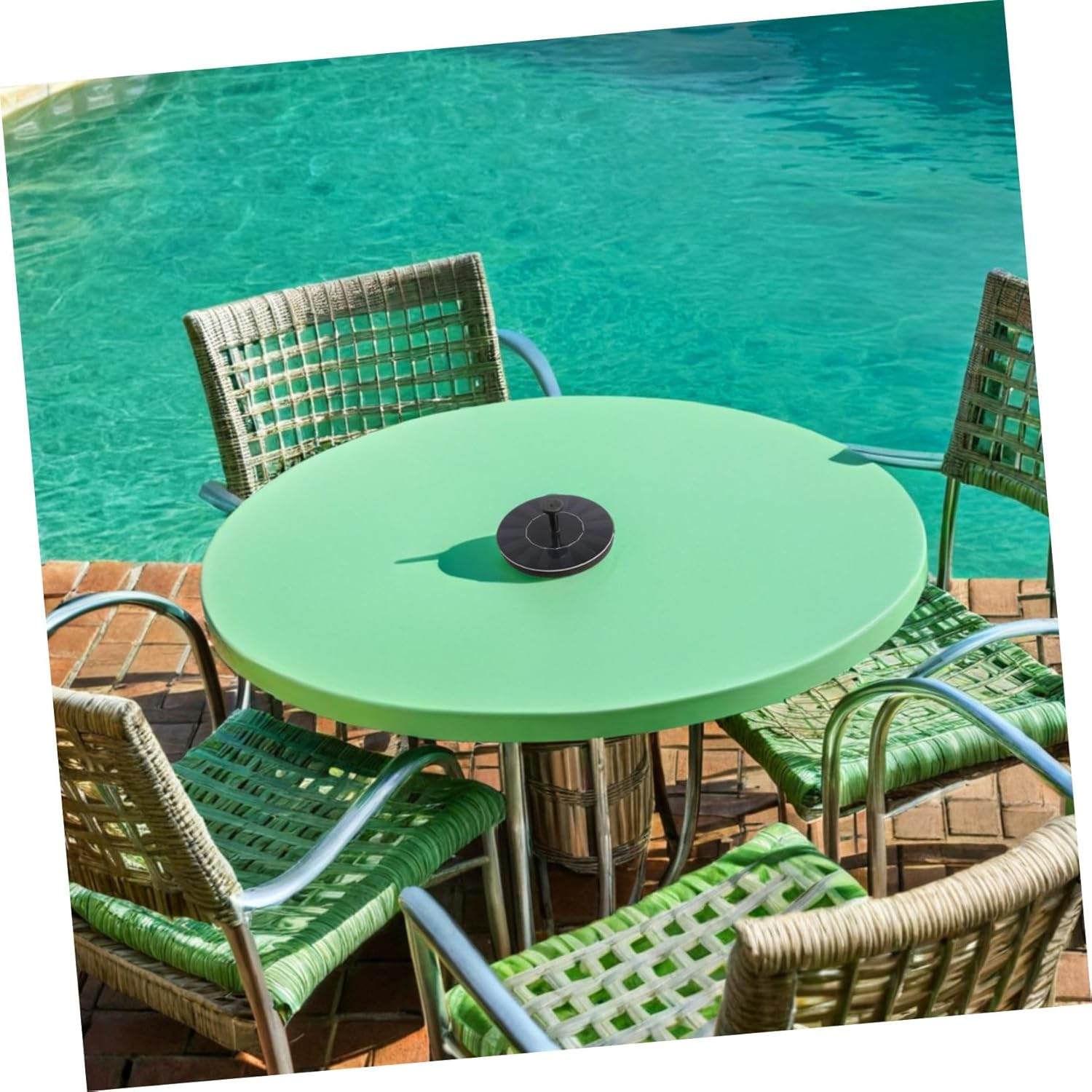 Solar Floating Fountain Pump Compact Solar Water Fountain for Bird Baths Ponds Garden Decor Outdoor Year-Round Energy-Saving Automatic Activation image number 3