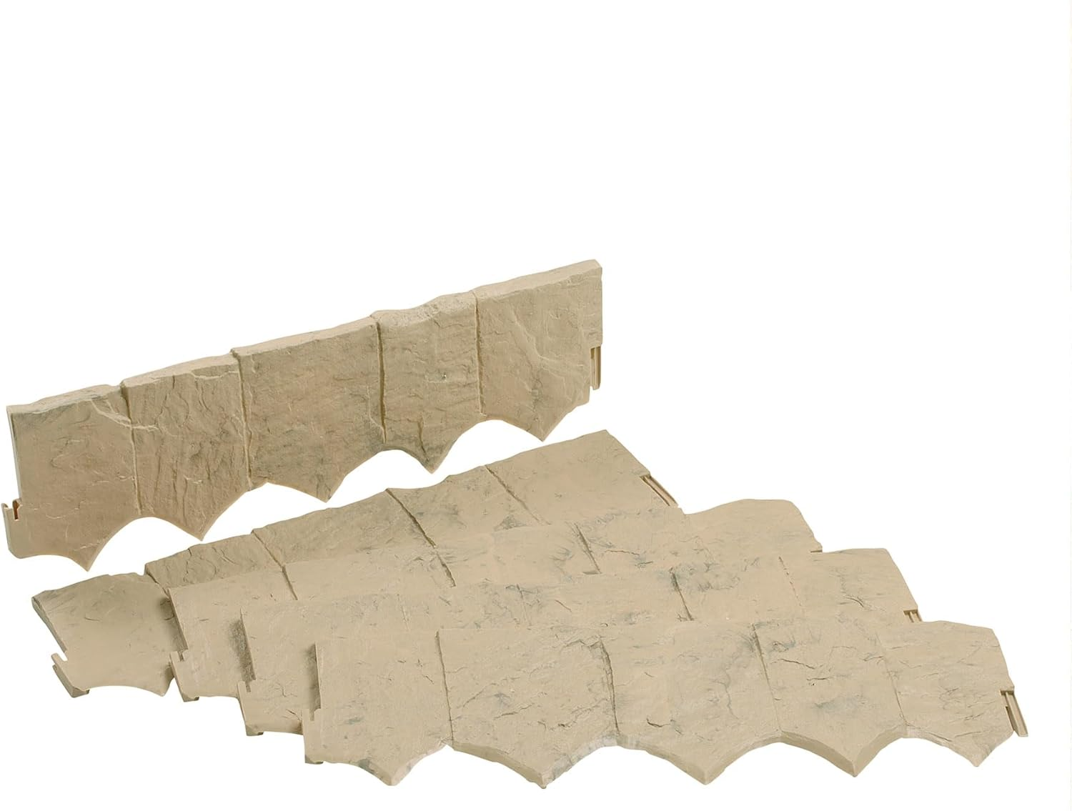 Suncast 10 Feet Flagstone Edging image number 5