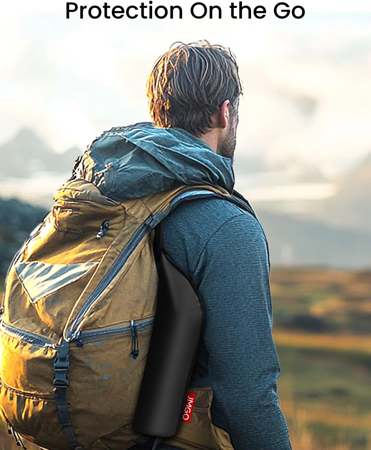 JMGO Picoflix Projector Official Carry Case, All-In-One Storage Bag with Practical Carry Strap, Tailored Protection for Picoflix and Remote Control, Waterproof and Dustproof image number 3