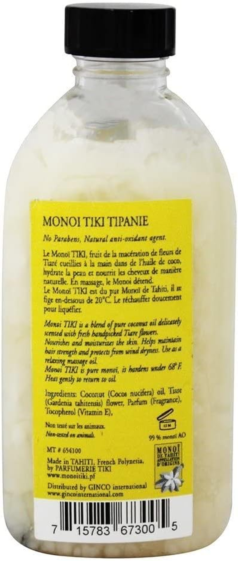 Monoi Tiare Tahiti Monoi Tipanie Plumeria, 4 Fluid Ounce image number 2