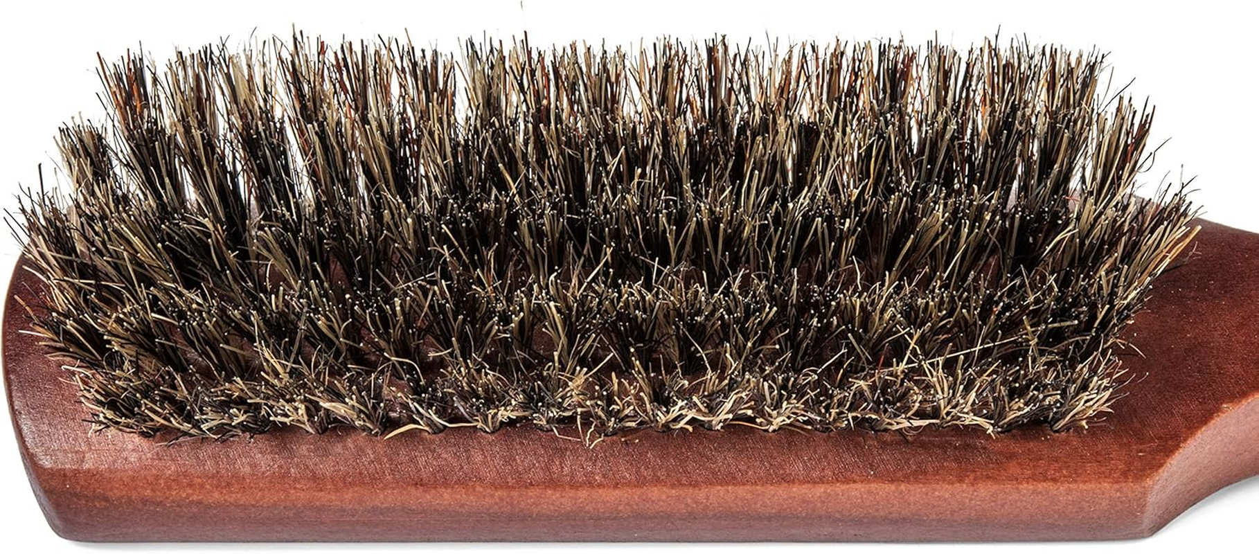 Grannaturals Soft Bristle Hair Brush for Men - Boar Bristle Brush for Styling Beards, Fades, Smoothing Hair and Waves - Natural Wooden Hairbrush image number 3