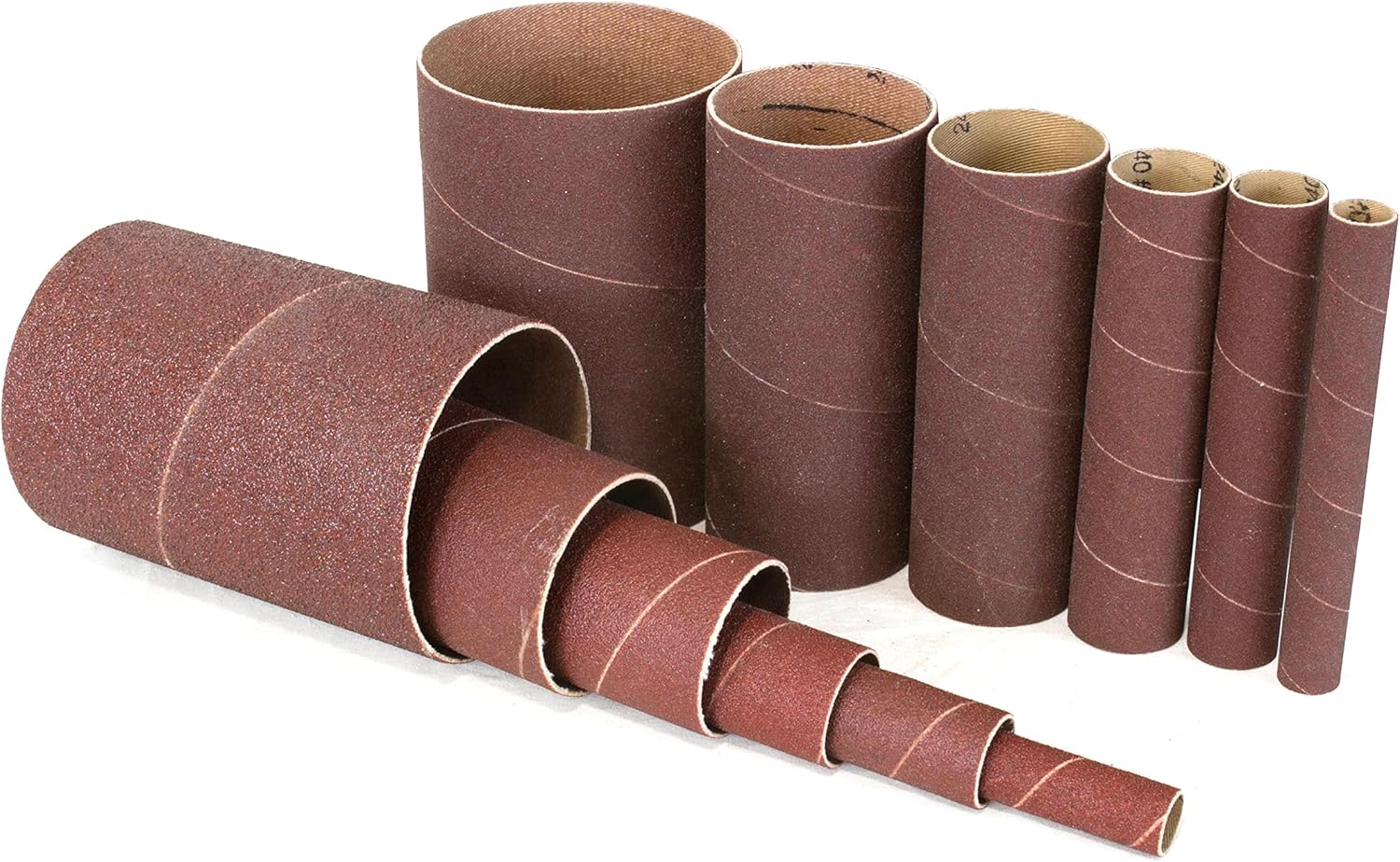 WEN 6510SPC Assorted Grits Spindle Sanding Sleeves (18 Pack) image number 6
