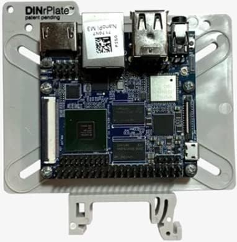 DIN Rail Mount for SBC, PCB & SSD image number 1