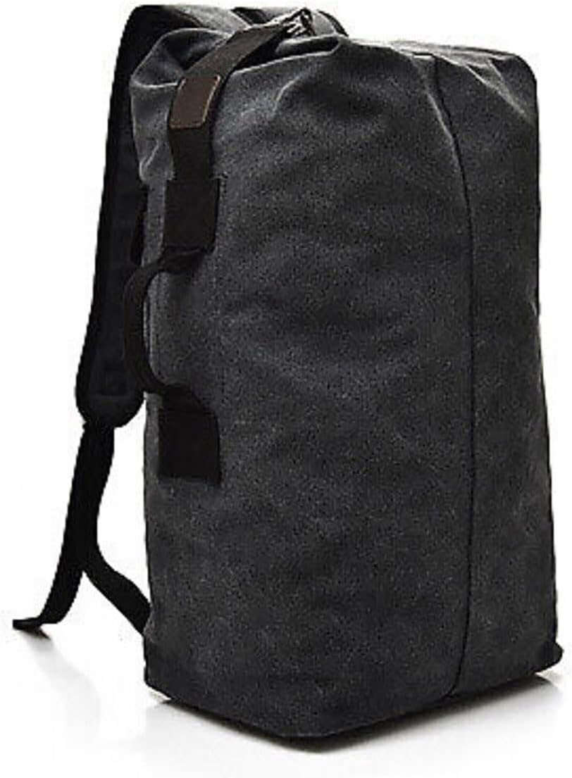 AIMALL Men'S Fashion Canvas Backpack, Large Capacity Travel and Outdoor Sports Bag, Available in Small and Large Sizes
