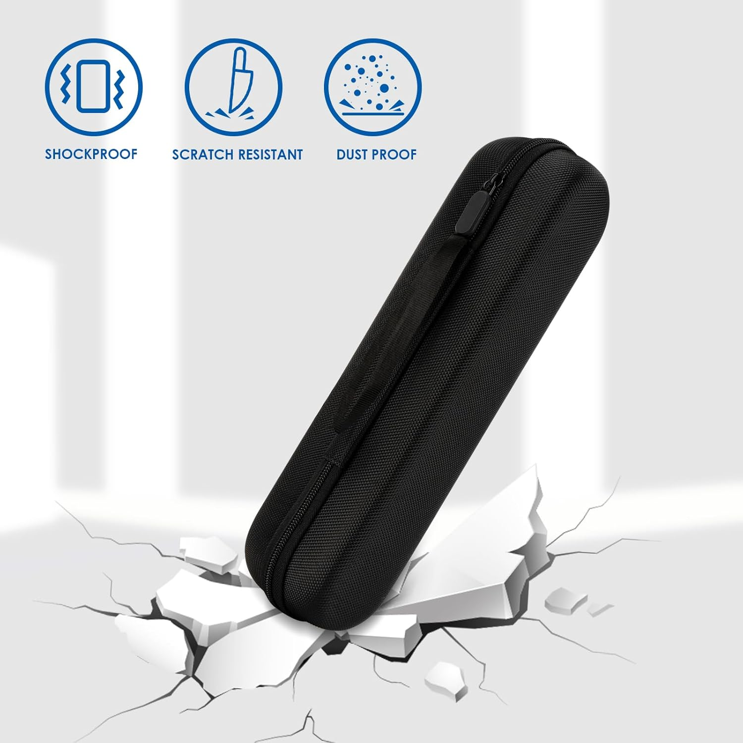 Linkidea Electric Toothbrush and Toothpaste Travel Case, Battery Toothbrush Carry Bag Compatible with Oral-B Pro 1500 8000, Philips Sonicare 5100, 6100, 9900, 4100 image number 5